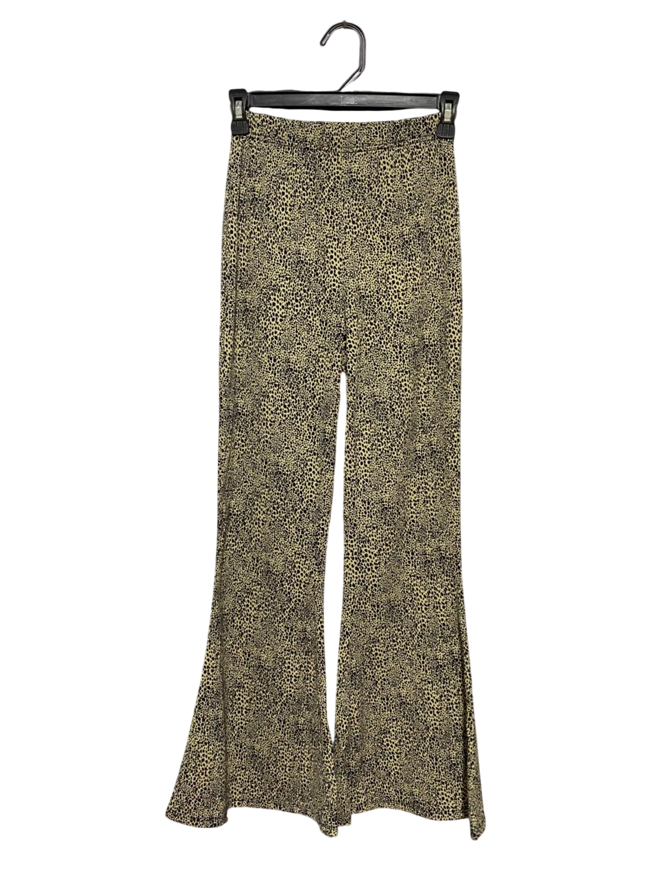 SPORTS GIRL |XS| WAIST 23| B33| LADIES LEOPARD PRINT FLARED PANTS