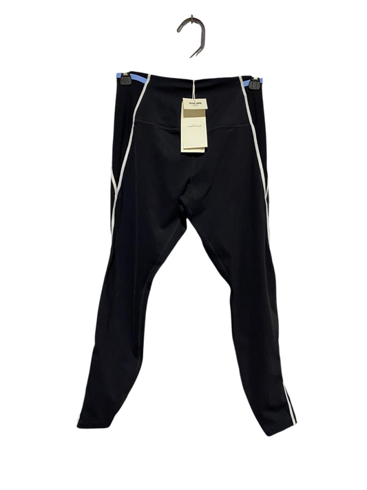 JORNA JANE |S| WAIST 25| B33| HIGH-WAISTED BLACK ACTIVEWEAR LEGGINGS WITH CONTRAST PIPING