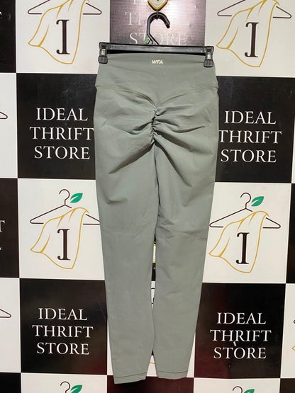 WFA |S| WAIST 23| B33| PREMIUM HIGH-WAISTED SAGE GREEN ACTIVEWEAR LEGGINGS WITH TAGS