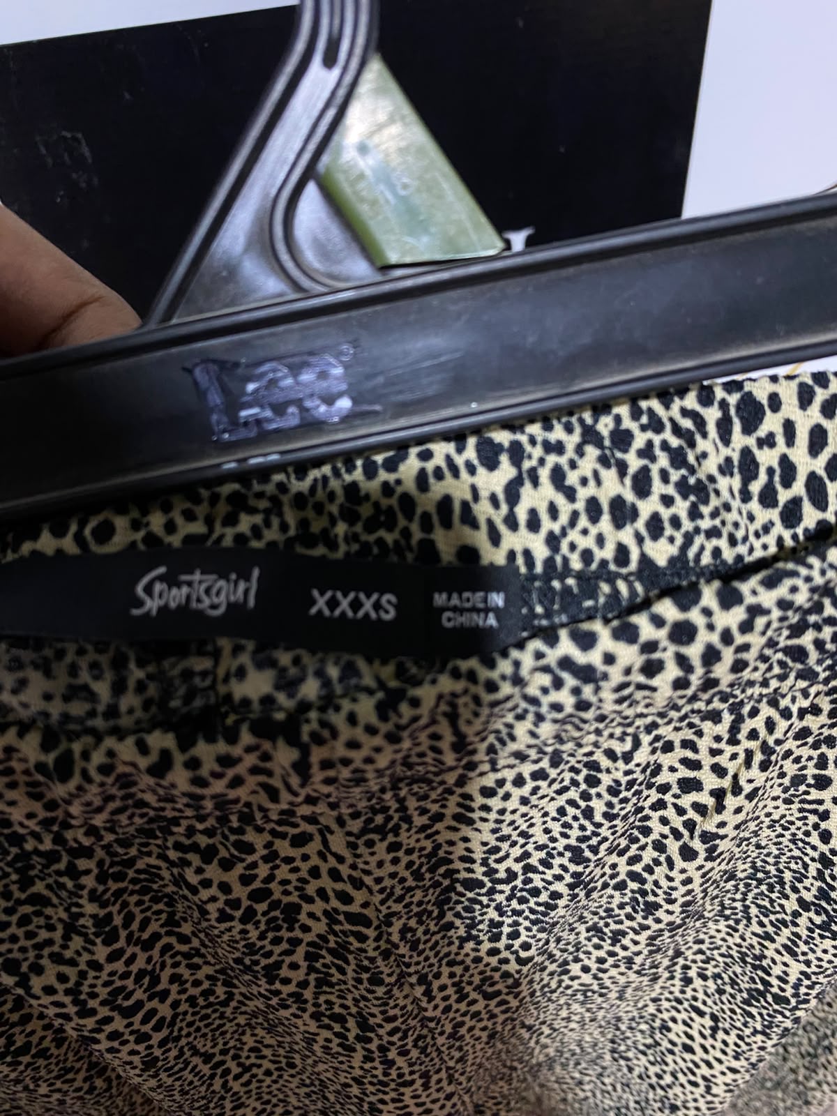SPORTS GIRL |XS| WAIST 23| B33| LADIES LEOPARD PRINT FLARED PANTS