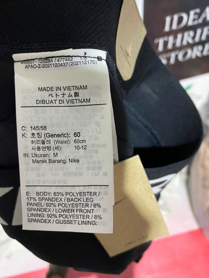 NIKE PRO |XS| WAIST 22| B33| LADIES BLACK DRI-FIT CROP ACTIVEWEAR LEGGINGS