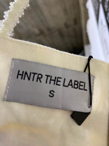 HNTR THE LABEL |S| BUST 16| B34| FLORAL PRINT CORSET STYLE CROP CAMI TANK TOP