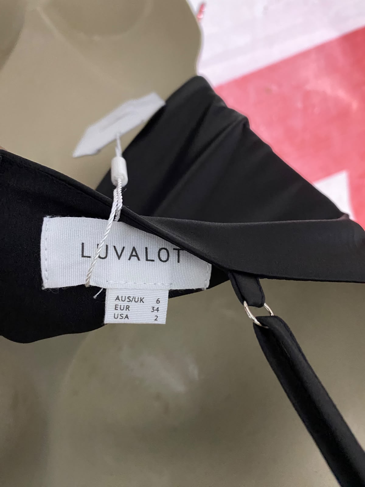 LUVALOT |S| BUST 14| B34| ELEGANT BLACK SATIN CORSET STYLE CROP TOP