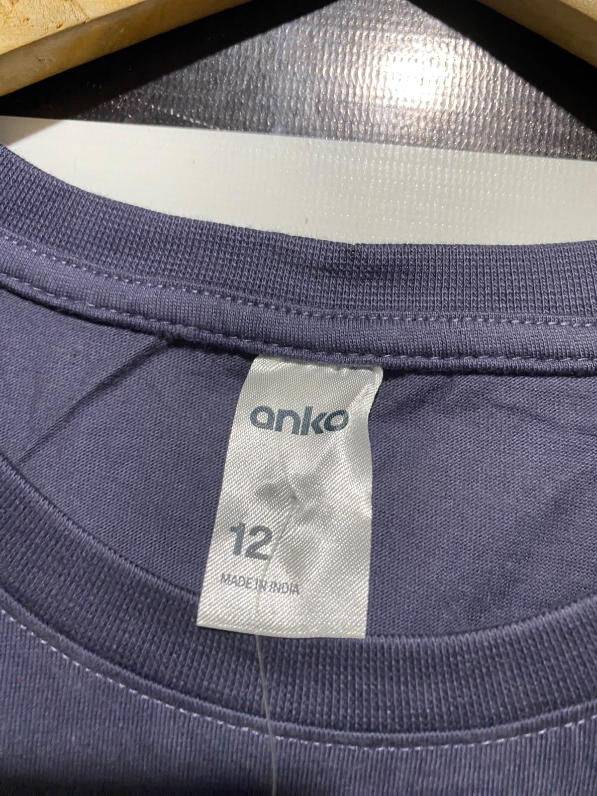 ANKO |M| BUST 20| B33| WOMEN'S AUSTRALIAN GROWN COTTON CREW NECK T-SHIRT – SLATE BLUE