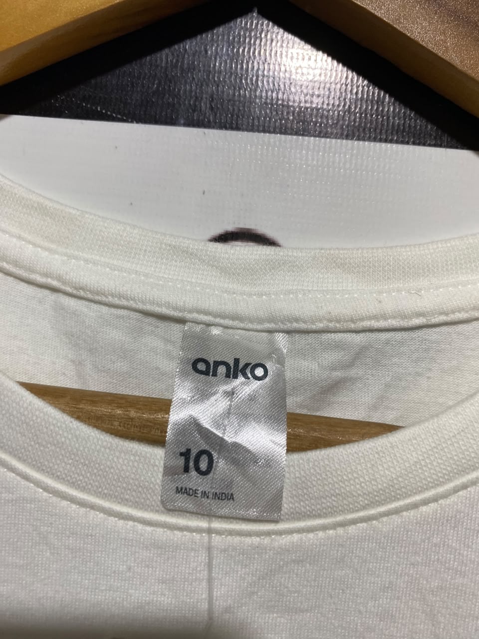 ANKO |L| BUST 20| B33| WOMEN'S AUSTRALIAN GROWN COTTON CREW NECK T-SHIRT – CRISP WHITE