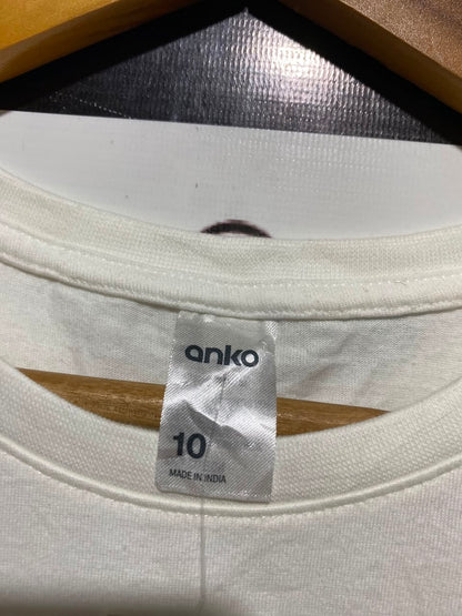 ANKO |L| BUST 20| B33| WOMEN'S AUSTRALIAN GROWN COTTON CREW NECK T-SHIRT – CRISP WHITE