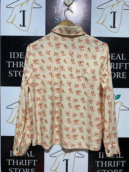 SHEIN |M| BUST 20| B33| WOMEN'S LONG SLEEVE BUTTON-UP BLOUSE