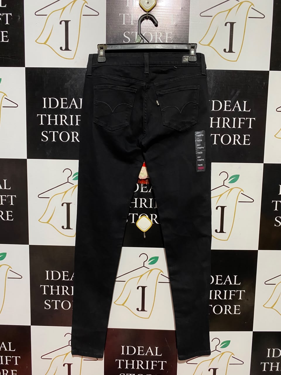 LEVIS |M| WAIST 28| B34| SHAPE SUPER STRETCH BLACK SKINNY JEANS