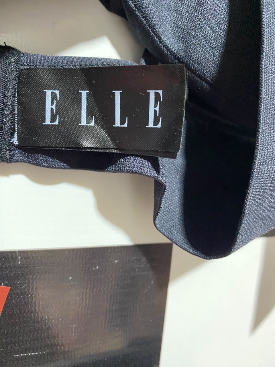 ELLE |XS| B34| CHARCOAL GREY SEAMLESS BRALETTE AND BRIEF TWO-PIECE LINGERIE SET
