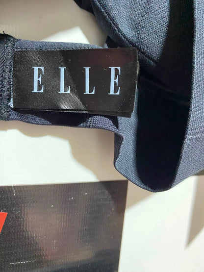 ELLE |XS| B34| CHARCOAL GREY SEAMLESS BRALETTE AND BRIEF TWO-PIECE LINGERIE SET