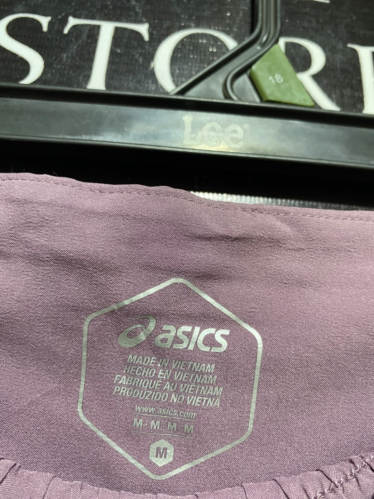 ASICS |M| WAIST 27| B34| WOMEN'S HIGH-WAISTED RUNNING SHORTS