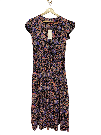 KARMA EAST |S| BUST 19| B35| ELEGANT FLORAL BOHEMIAN MAXI DRESS