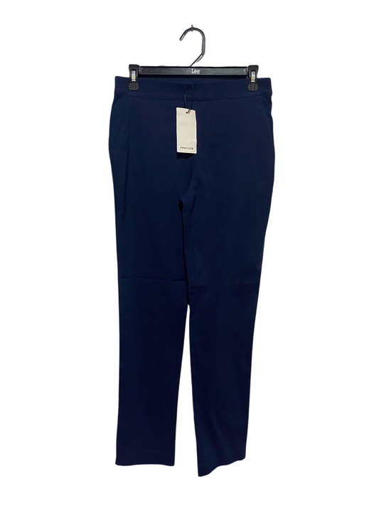 PREVIEW |M| WAIST 28| B35| PREVIEW ANKLE-LENGTH NAVY SLIM TROUSERS / CHIC HIGH-STREET STRETCH PANTS