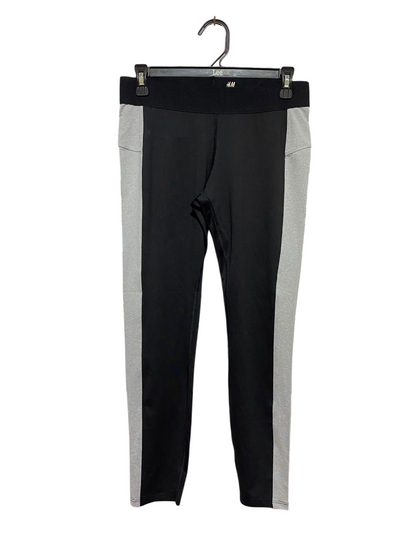 H&M |M| WAIST 28| B35| HIGH-RISE CONTRAST PANEL LEGGINGS / PERFORMANCE TWO-TONE ACTIVE PANTS