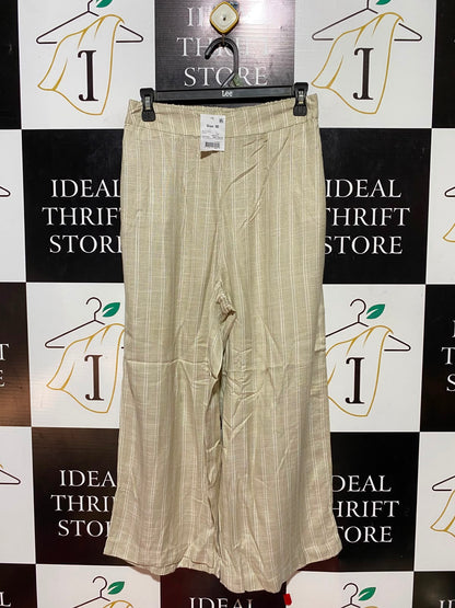 ANKO |S| WAIST 26| B35| PREMIUM SUMMER PLAID WIDE-LEG TROUSERS / CASUAL HIGH-STREET FLARED PANTS
