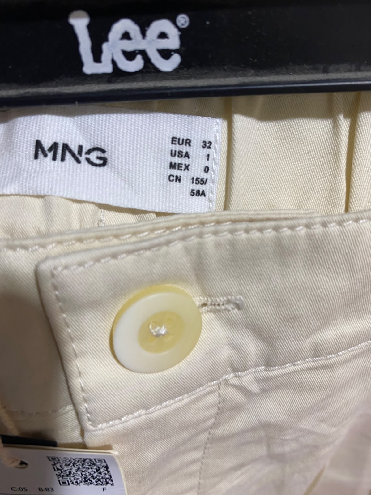 MNG |S| WAIST 25| B35| CASUAL SLOUCHY CHINO PANTS / PREMIUM COTTON TWILL TROUSERS