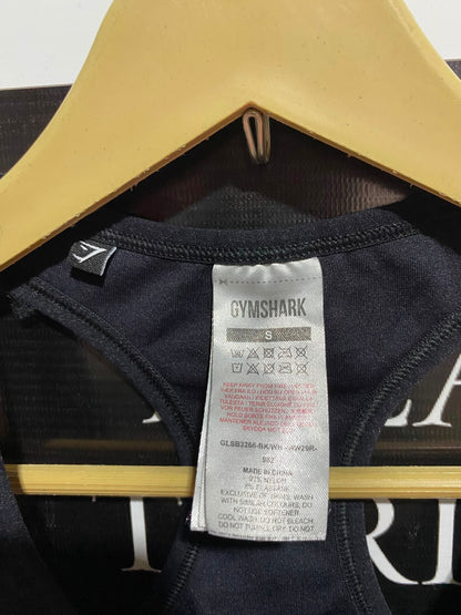 GYMSHARK |S| BUST 11| CLASSIC LOGO RACERBACK SPORTS BRA