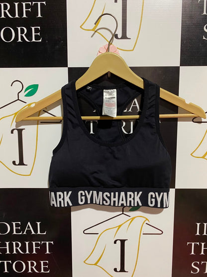 GYMSHARK |S| BUST 11| CLASSIC LOGO RACERBACK SPORTS BRA