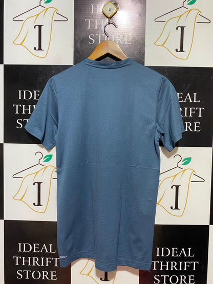 PUMA |S| BUST 17| B35| TRAINING MEN'S ATHLETIC SHORT SLEEVE BLUE ACTIVEWEAR T-SHIRT
