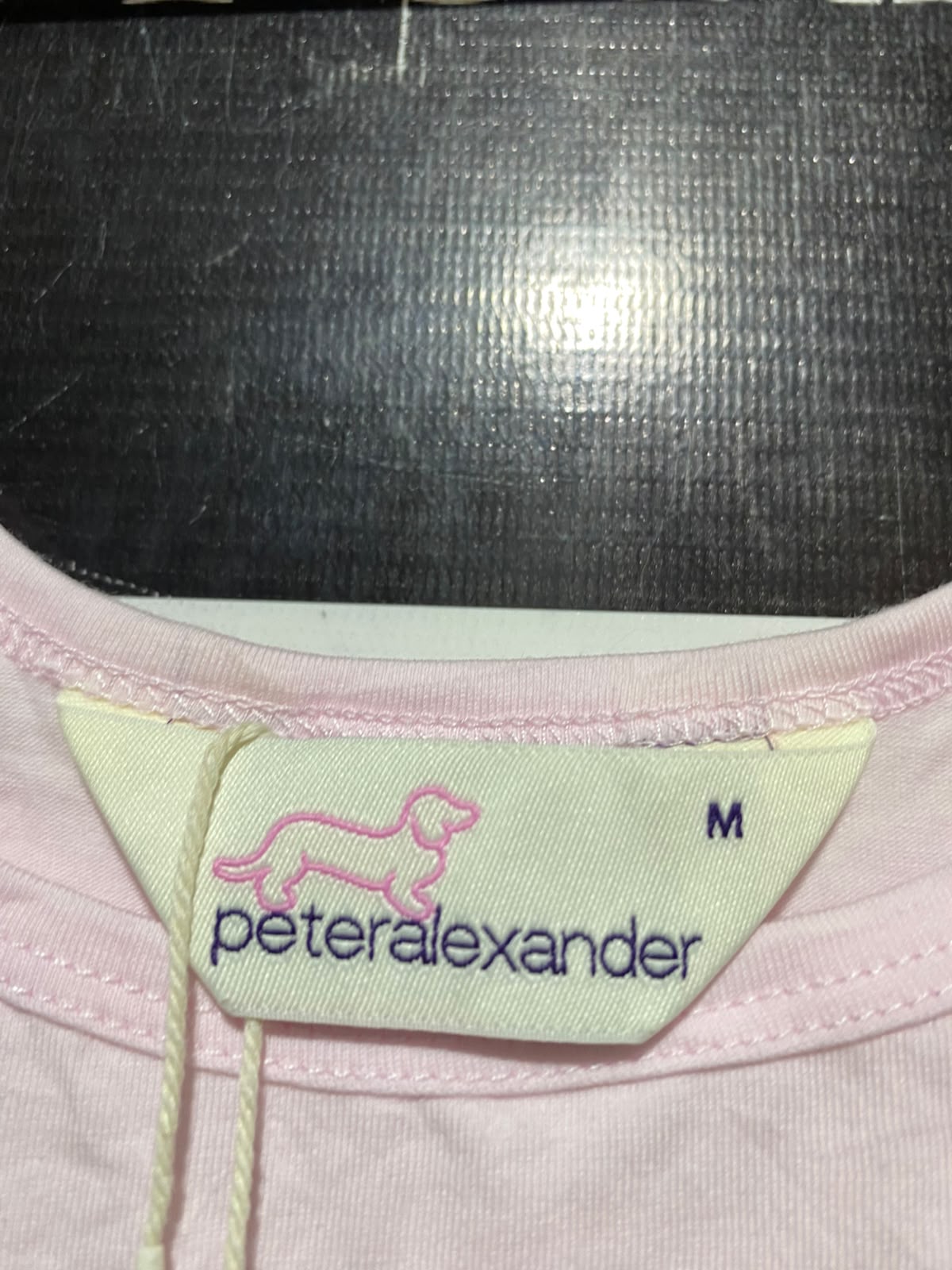 PETERALE XANDER |M| B35| LADIES PINK DACHSHUND SLEEPWEAR SET - TANK & SHORTS