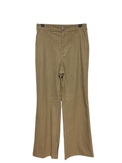MOTF |M| WAIST 29| B36| HIGH-WAISTED PINSTRIPE WIDE-LEG DRESS PANTS