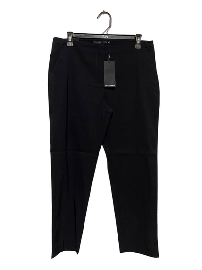 PORTMANS |M| WAIST 32| B36| PREMIUM BLACK ANKLE-LENGTH FORMAL DRESS PANTS