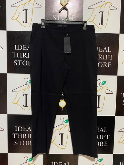 PORTMANS |M| WAIST 32| B36| PREMIUM BLACK ANKLE-LENGTH FORMAL DRESS PANTS