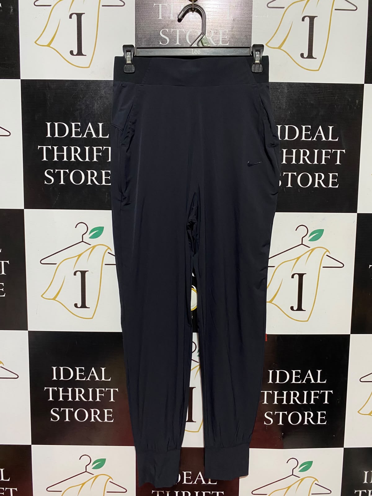NIKE |S| WAIST 27| B36| HIGH-WAISTED SPORTY ATHLETIC JOGGERS WITH POCKETS