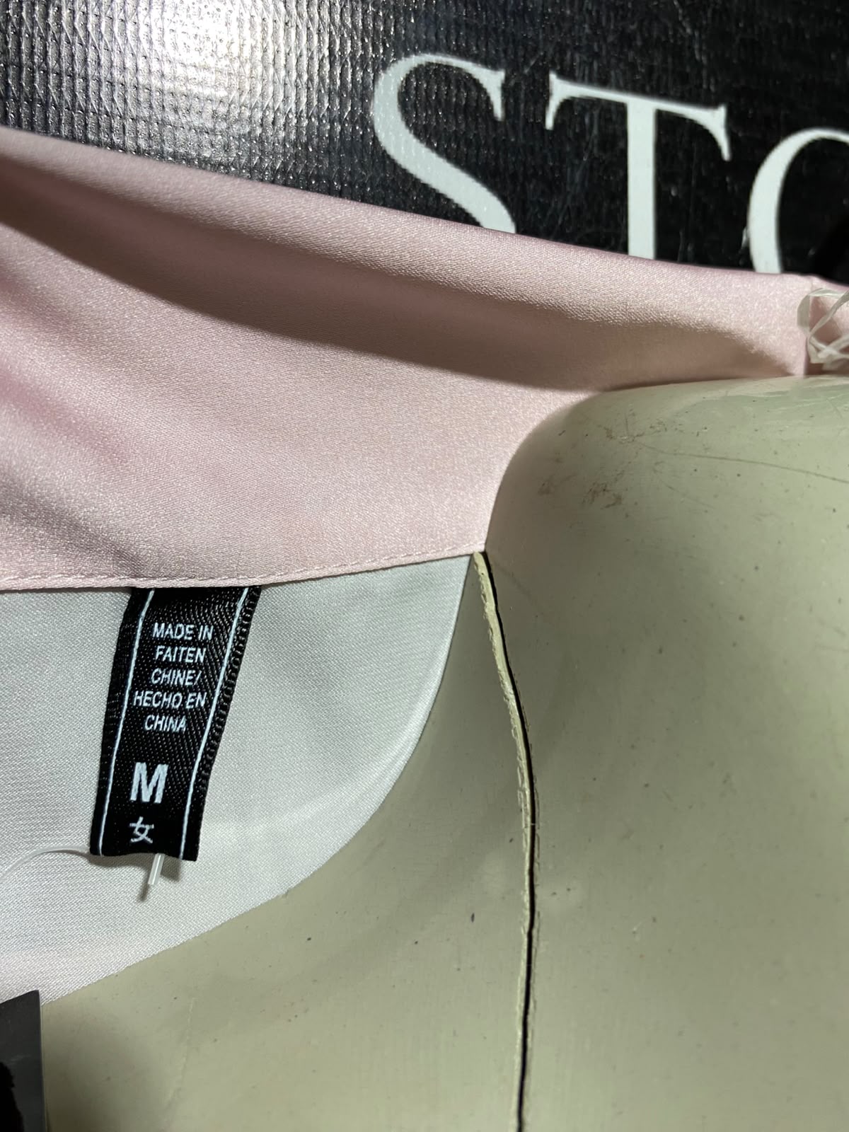 PHUONG THAO |M| B36| LADIES PINK SATIN NIGHTWEAR 2-PIECE PJS SET (SHORT-SLEEVE SHIRT & SHORTS)