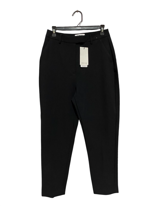 PREVIEW |M| BUST 28| B36| PREVIEW CLASSIC BLACK HIGH-WAISTED TAPERED ANKLE TROUSERS