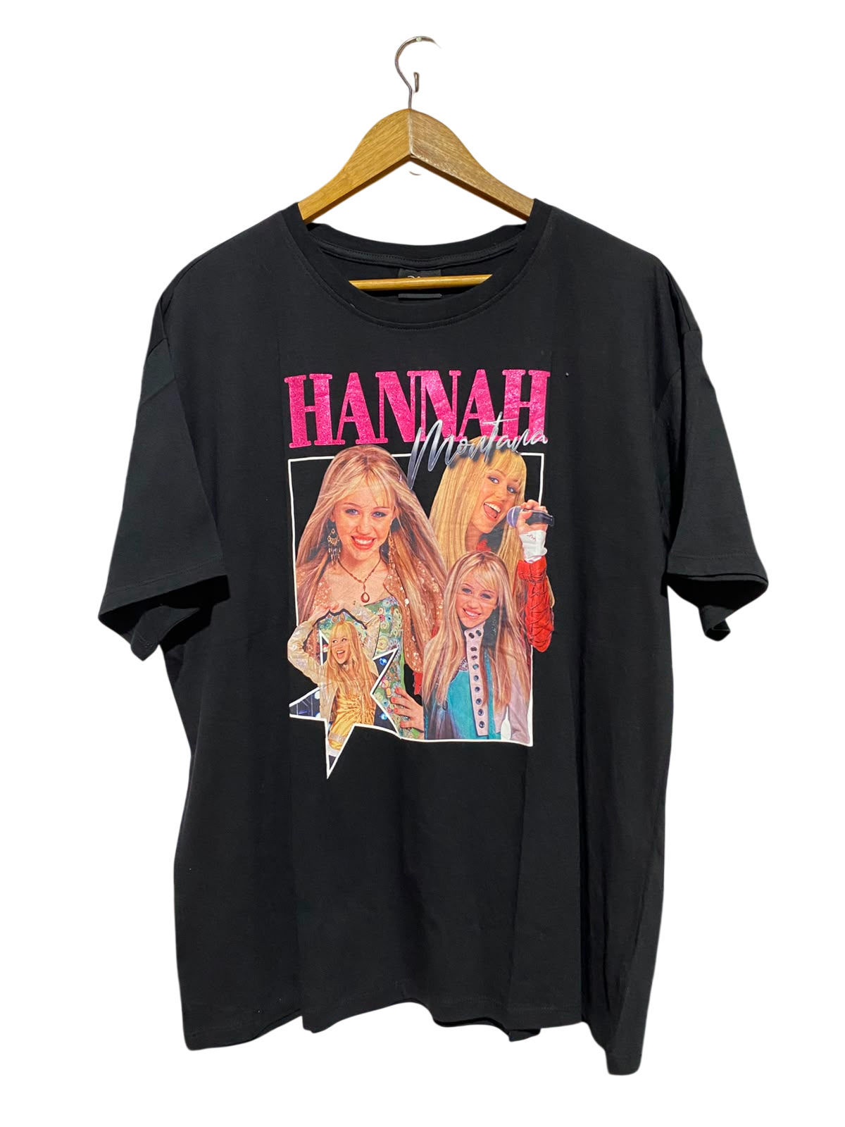 DISNEP |M| BUST 25| B37| VINTAGE STYLE HANNAH MONTANA GRAPHIC T-SHIRT