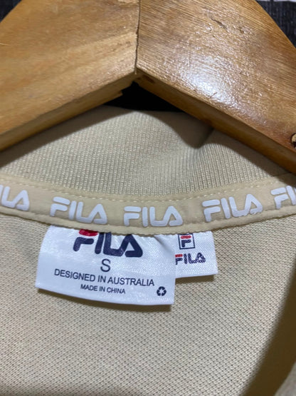 FILA |M| BUST 18| B36| WOMEN'S CLASSIC PIQUÉ SHORT SLEEVE POLO SHIRT IN BEIGE / LIGHT TAN