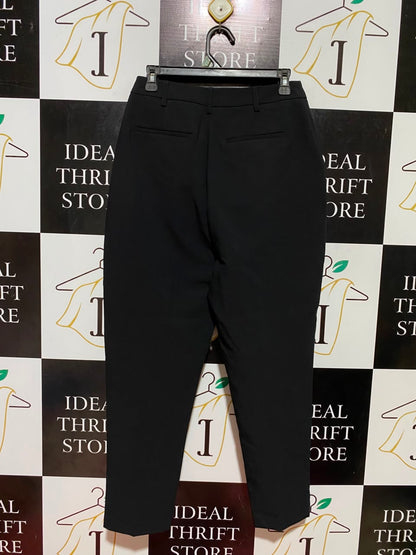 PREVIEW |M| BUST 28| B36| PREVIEW CLASSIC BLACK HIGH-WAISTED TAPERED ANKLE TROUSERS