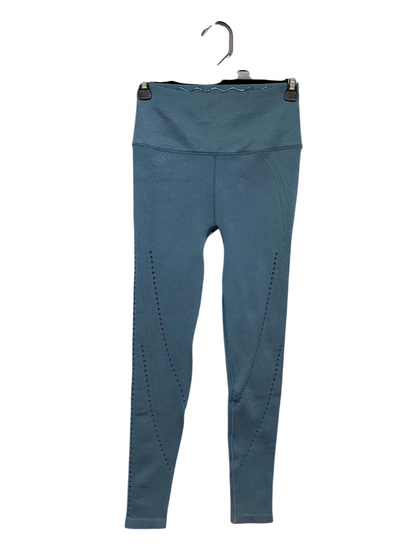 SPIRITUAL GANGSTER |XS| WAIST 24| B37| DUSKY TEAL BLUE SEAMLESS COMPRESSION LEGGINGS