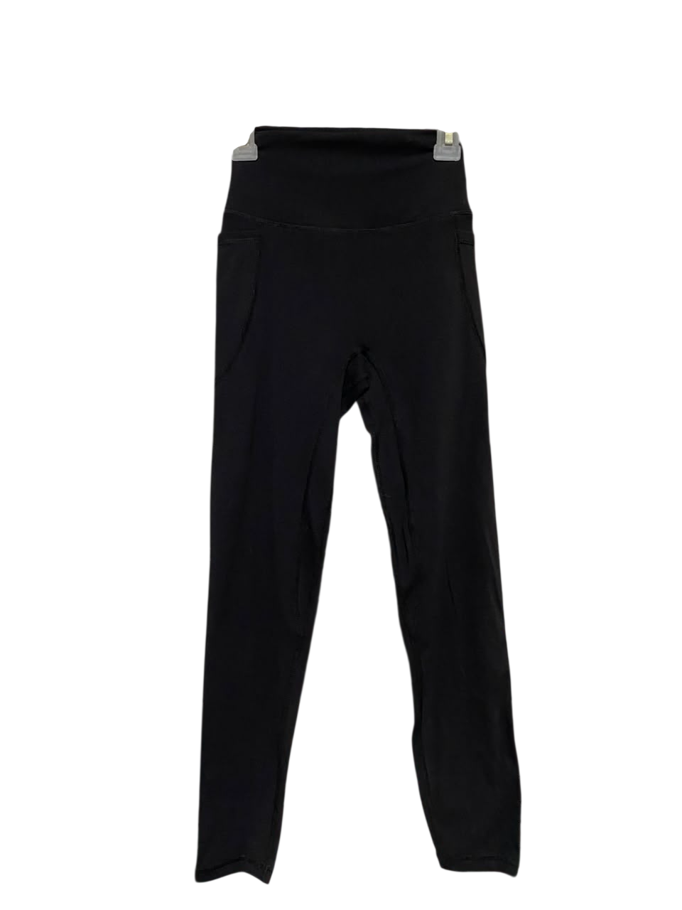 MUSCLE REPUBLIC |XS| WAIST 18| B37| BLACK HIGH-WAISTED ACTIVEWEAR LEGGINGS