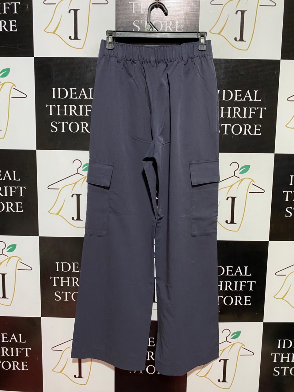 ANKO |S| WAIST 26| B37| WOMEN'S HIGH-WAISTED WIDE-LEG CARGO PANTS