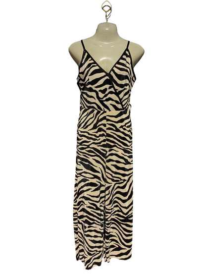 PRIMARK |M| BUST 17| B38| VIBRANT RED FLORAL CUT-OUT MAXI DRESS