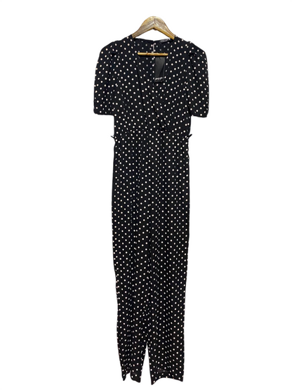 NASTY GAL |S| BUST 16| B38| VINTAGE POLKA DOT WRAP JUMPSUIT