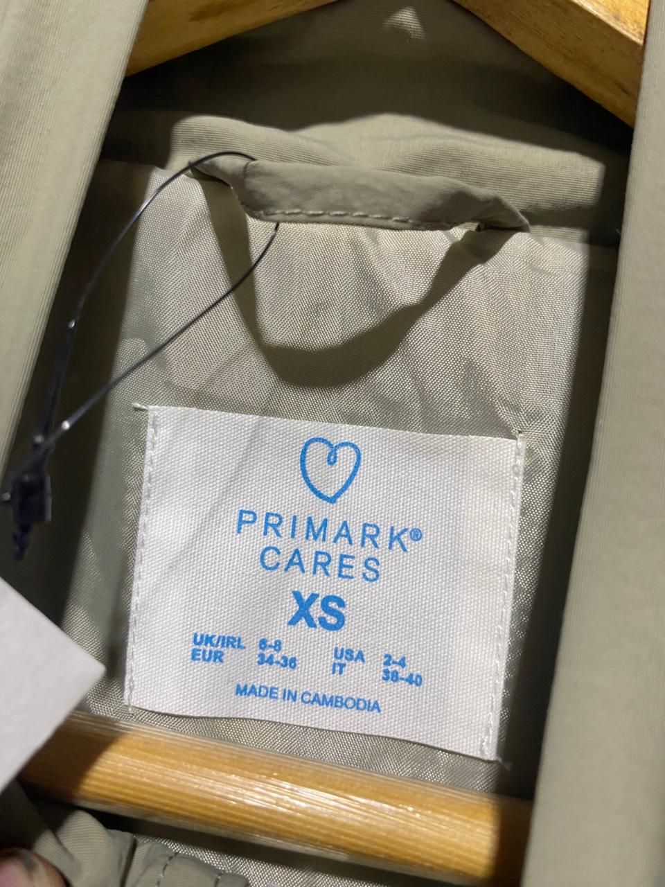 PRIMARK CARES |XS| BUST 23| B38| COLOR-BLOCK LIGHTWEIGHT WINDBREAKER JACKET