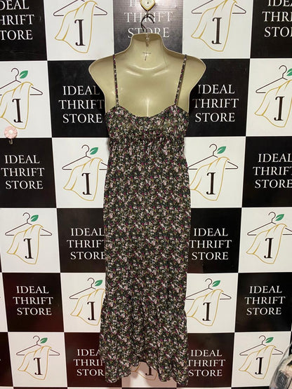PRIMARK |M| BUST 17| B38| SMOCKED TIE-STRAP SUMMER SUN_DRESS