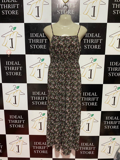 PRIMARK |M| BUST 17| B38| SMOCKED TIE-STRAP SUMMER SUN_DRESS