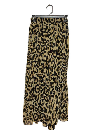 JOLIE MOI |S/M| WAIST 24| B38| LUXE LEOPARD ANIMAL PRINT MAXI SKIRT