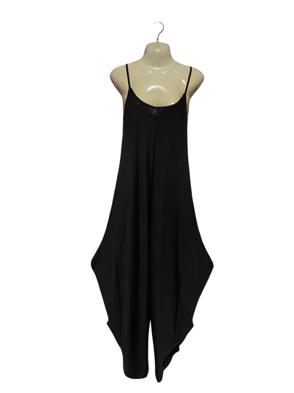 LAVINIA |M| BUST 17| B39| CLASSIC BLACK HAREM JUMPSUIT