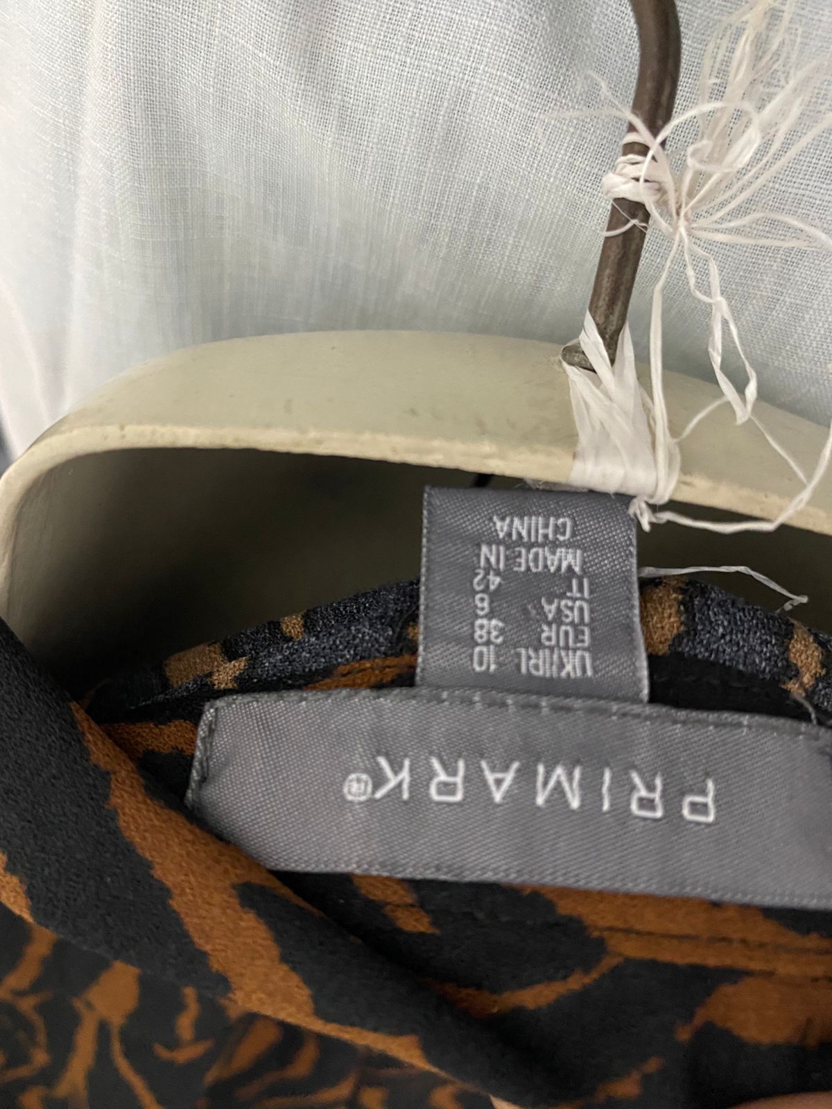 PRIMARK |M| BUST 18| B38| BROWN AND BLACK BUTTON-FRONT SHORT SLEEVE UTILITY JUMPSUIT WITH MATCHING BELT
