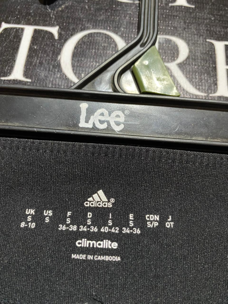 ADIDAS |M| WAIST 28| B38| SLEEK ESSENTIAL HIGH-WAISTED BLACK ACTIVE LEGGINGS