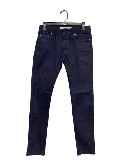 STRETCH SKINNY |M| WAIST 28| B39| DARK INDIGO BLUE SKINNY FIT DENIM JEANS