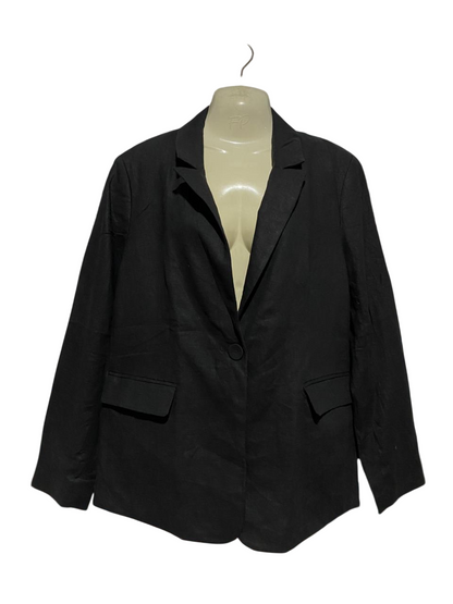 NEW LOOK |M| BUST 20| B39| CLASSIC BLACK SINGLE-BUTTON BLAZER