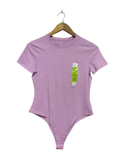 PRIMARK |M| BUST 16| B39| PINK CHIC LILAC SHORT SLEEVE CREW NECK BODYSUIT