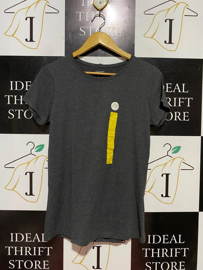 PRIMARK |M| BUST 17| B39| ESSENTIAL CHARCOAL GREY CREW NECK SHORT SLEEVE T-SHIRT