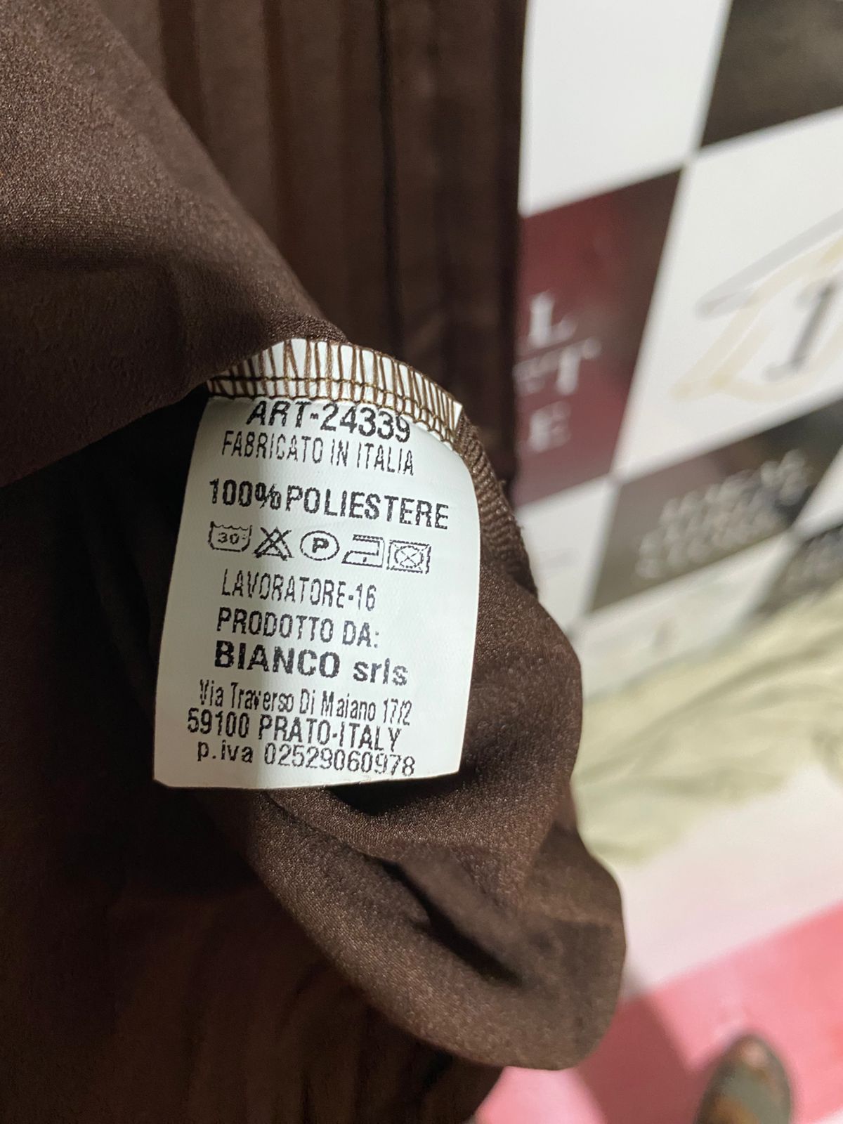 ZPOI |M| BUST 16| B39| COUTURE COFFEE BROWN HYBRID SWEATER DRESS WITH PLEATED SATIN-MATTE MAXI SKIRT